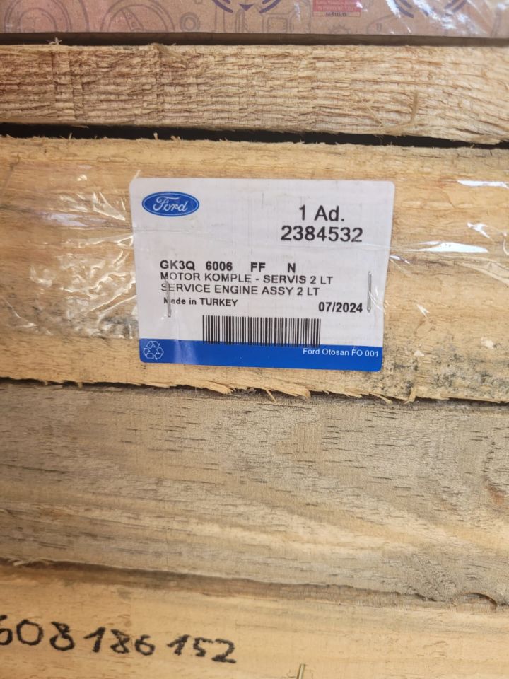 SERVİS MOTORU KOMPLE GK3Q 6006 FF-FA TRANSİT V363 17->  2.0 ECOBLUE