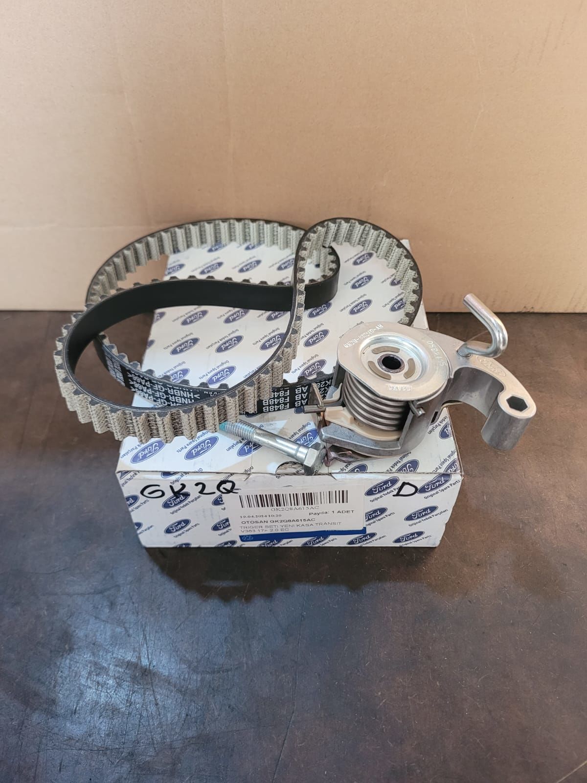 GK2Q 8A615 AC - 2631801 EKSANTRIK KAYISI + GERGİ SET  2.0 ECOBLUE